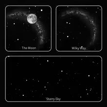 USB Plug & Play Starry Sky Roof Projector Light