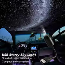USB Plug & Play Starry Sky Roof Projector Light
