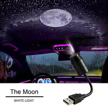 USB Plug & Play Starry Sky Roof Projector Light